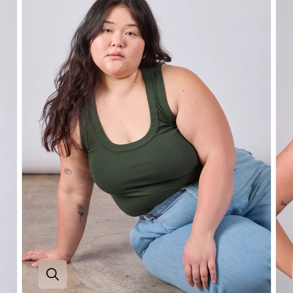 Big Bud Press Forest Green Tank Top - Picture 6 of 9